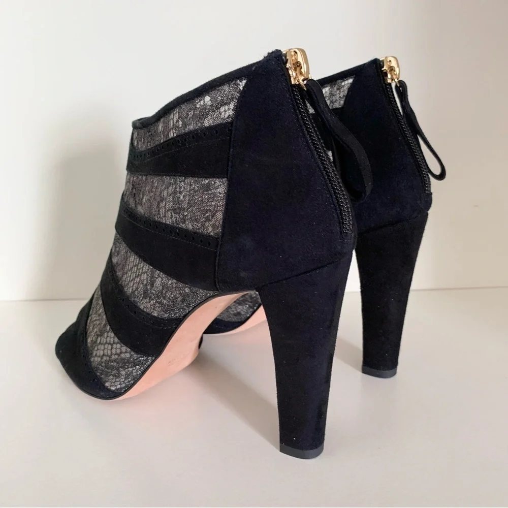 Jean-Michel Cazabat lace Oxford booties